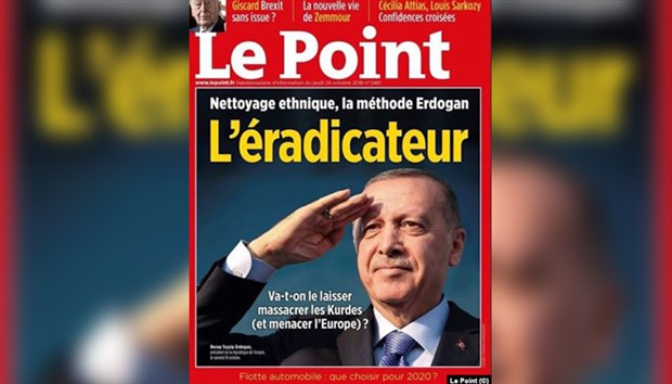 Erdoğan'ın suç duyurusunda bulunduğu Le Point dergisine ödül verildi