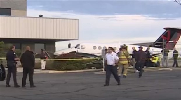 17 yaşındaki çocuk piste girip çaldığı uçakla kaza yaptı