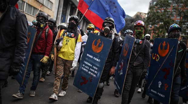Kolombiya’da gösteriler devam ediyor