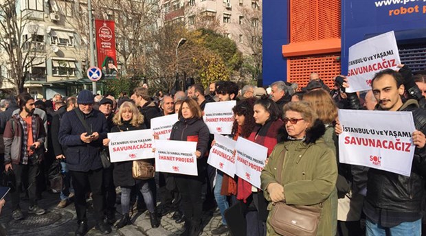 SOL Parti’nin ilk eylemi Kanal İstanbul’a karşı: İhanet projesini durdurabiliriz!