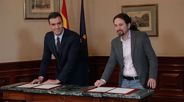 İspanya'da sol koalisyon hükümeti Meclis'ten güvenoyu aldı