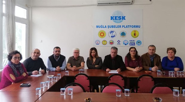 KESK Muğla Şubeler Platformu'ndan 11 Ocak İzmir mitingine çağrı