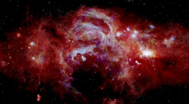NASA Samanyolu Galaksisi'nin merkezini görüntüledi