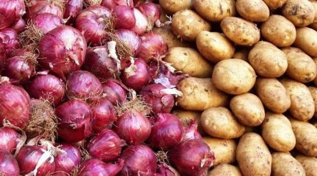 Patates ve kuru soğanın yurt dışına ihracatına kısıtlama