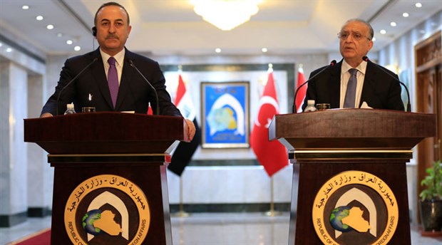 Çavuşoğlu ve Irak Dışişleri Bakanı Hekim'den ortak basın açıklaması