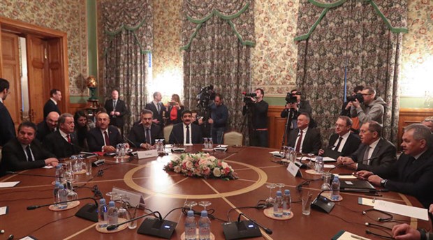 'Libya toplantısı' başladı: Çavuşoğlu ve Akar, Rusya'da