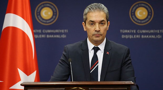 Dışişleri Bakanlığı Sözcüsü Aksoy'dan Doğu Akdeniz açıklaması