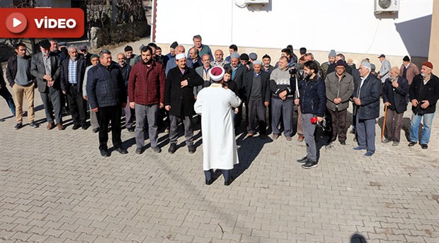 Tokat'ta köylüler 'kar duası'na çıktı