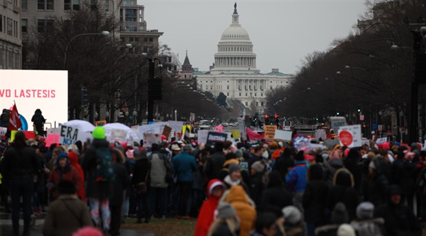 ABD'de 4. Kadın Yürüyüşü: Trump'ın politikaları protesto edildi