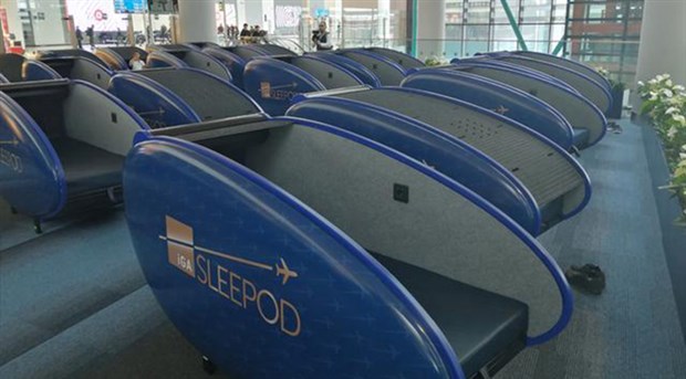 Havalimanlarındaki uyku kabinlerinin fiyatları belli oldu