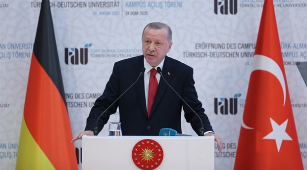 Erdoğan: Uluslararası toplum Suriye'de düştüğü hataya Libya'da düşmemeli