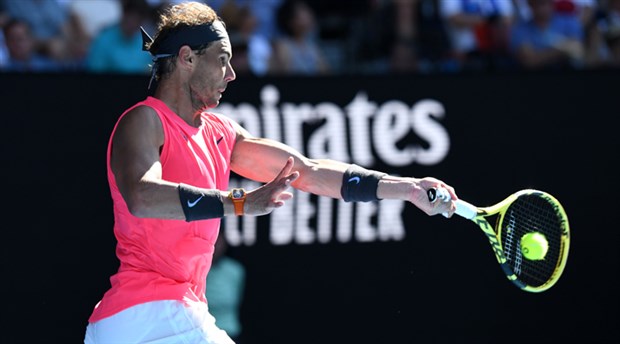 Avustralya Açık'ta 8. gün: Kyrgios'u yenen Nadal çeyrek finalde