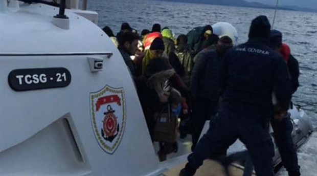 Ege ve Kilis’te 174 göçmen alıkondu