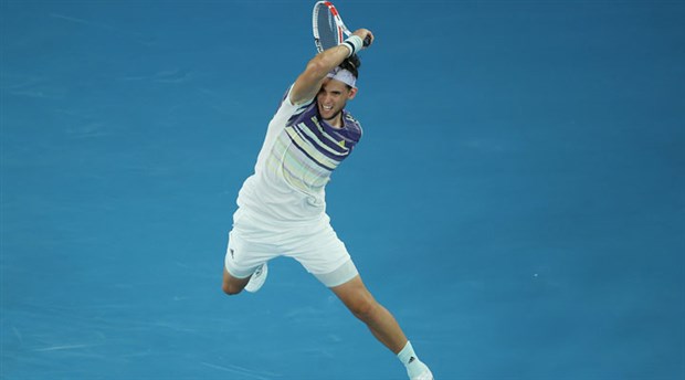 Rafael Nadal'ı eleyen Dominic Thiem Avustralya Açık'ta yarı finalde