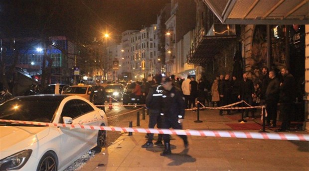 Taksim'de silahlı saldırı: 1 kişi ağır yaralı