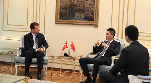 Çin İstanbul Başkonsolosu Wei’den İmamoğlu’na “Korona” ziyareti