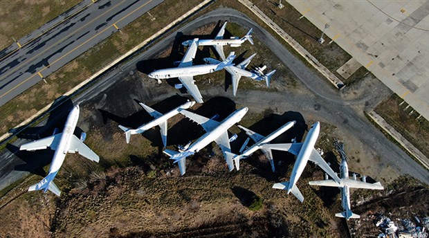 Atatürk Havalimanı'nda 12 sahipsiz uçak
