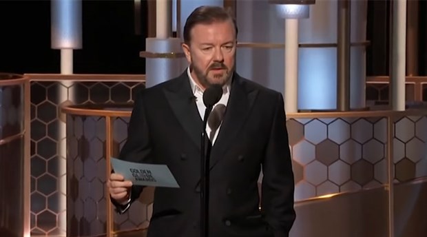 Ricky Gervais'dan çok konuşulan Oscar yorumu