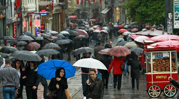 Türkiye yağışlı ve serin havanın etkisi altına giriyor