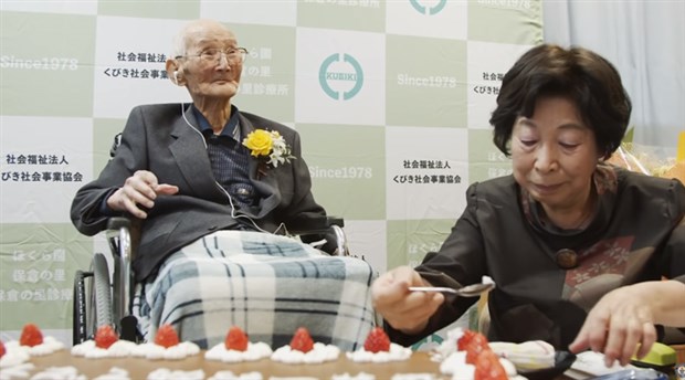 2 hafta önce ‘Dünyanın en yaşlı erkeği’ ilan edilen Chitetsu Watanabe hayatını kaybetti
