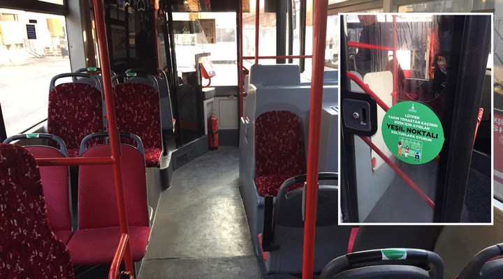 İzmir'de toplu ulaşımda 'yeşil koltuk' uygulaması başlatıldı