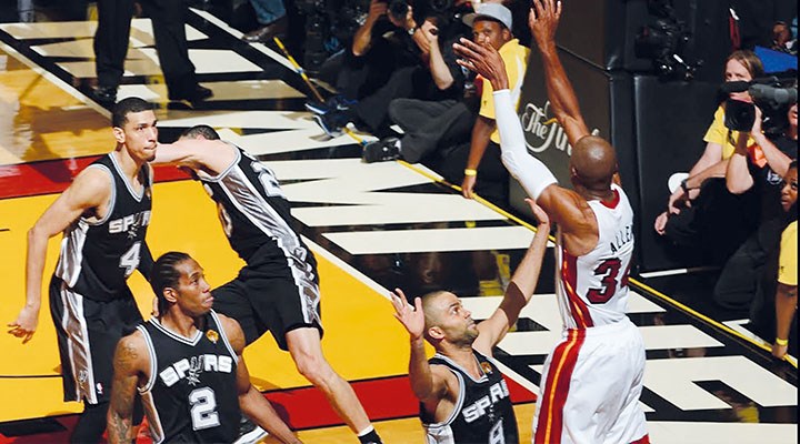 Günün önerisi: 2013 NBA final serisi altıncı maç San Antonio Spurs-Miami Heat