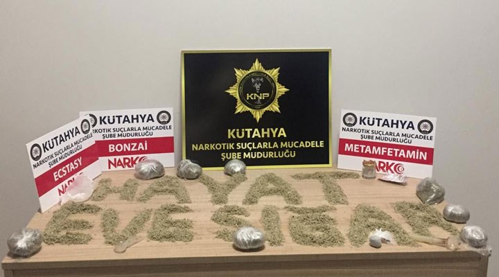 Kütahya'da bir kişi uyuşturucu sattığı gerekçesiyle tutuklandı