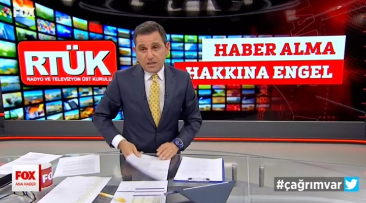 Fatih Portakal'dan RTÜK'ün FOX TV'ye verdiği cezaya yanıt