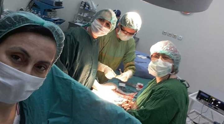 Aliağa Devlet Hastanesi’nde idari personel doğum ameliyatına girdi