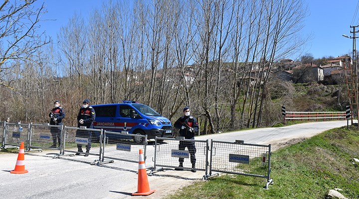 Kırklareli'nde bir vakanın daha tespit edildiği köyde, karantina süresi uzatıldı