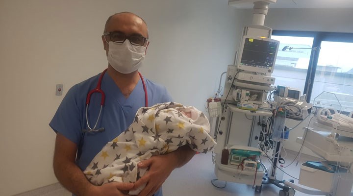 Bursa’da 18 günlük bebek koronavirüsü yendi