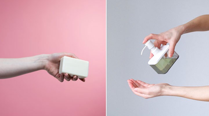 Sıvı sabun ve katı sabun arasındaki farklar
