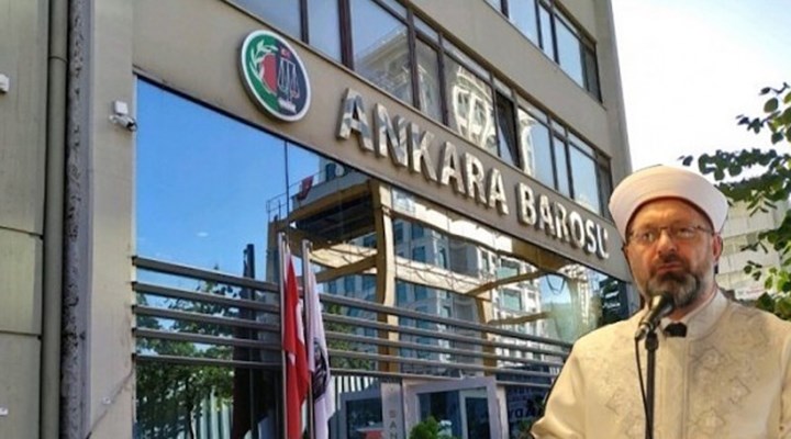 Ankara Barosu'na 'Diyanet' soruşturması