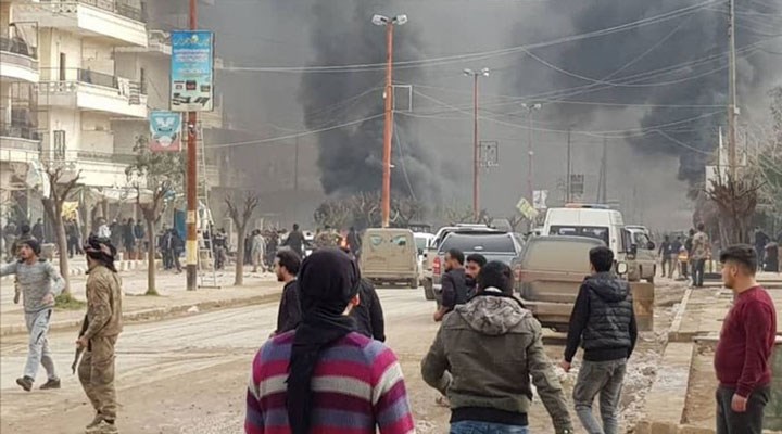 Afrin’de patlama: 40 kişi hayatını kaybetti