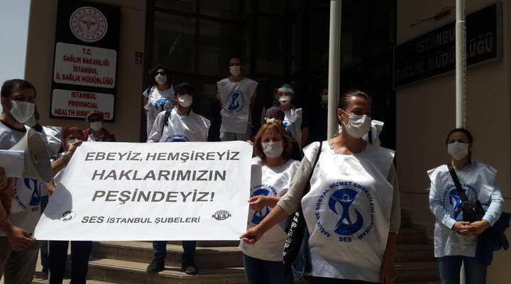 SES İstanbul şubeleri: Haklarımızın peşindeyiz