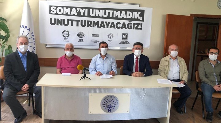 Ankara Emek ve Meslek Örgütleri Platformu: Soma'yı unutmadık, unutturmayacağız