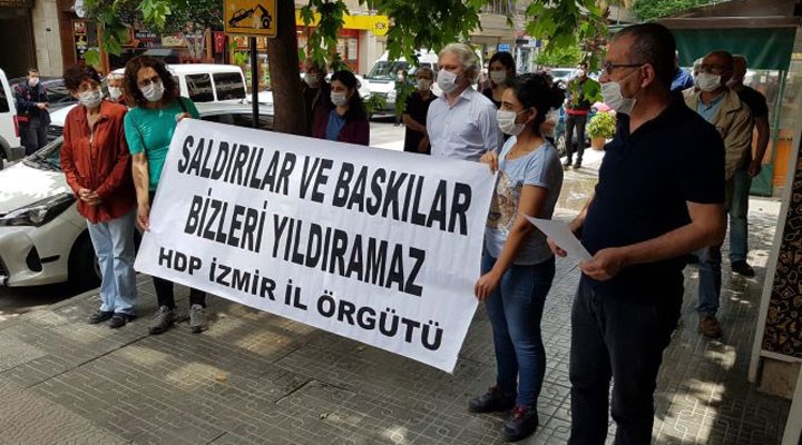 HDP İzmir İl Örgütü'nden gözaltılara tepki