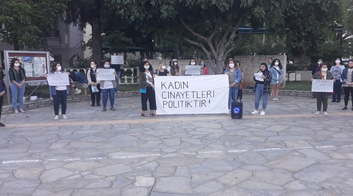 Muğlalı kadınlar Zeynep Şenpınar için toplandı: Yasta değil, isyandayız!