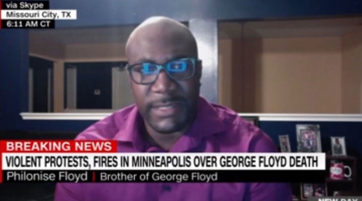 George Floyd’un kardeşi: Trump bana konuşma fırsatı vermedi