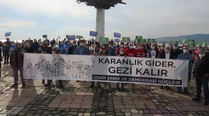 İzmir’de Gezi anması: Gezi, dayanışmanın yeryüzüne çizilmiş en güzel resmidir