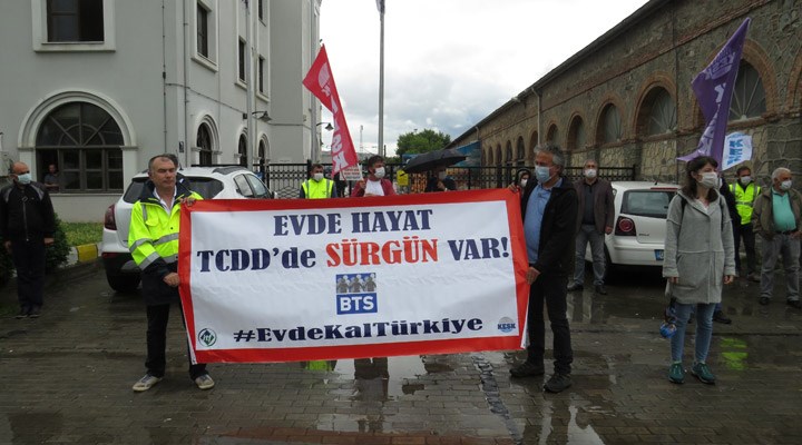 TCDD’de sürgün edilen işçiler: Bizim sürgün edilmemiz İzmir halkının hayatını riske atıyor