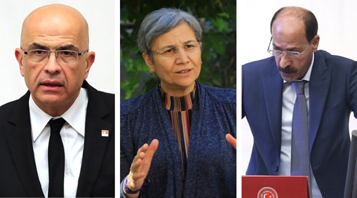 CHP'li ve HDP'li üç ismin milletvekilliğinin düşürülmesine muhalefetten tepki
