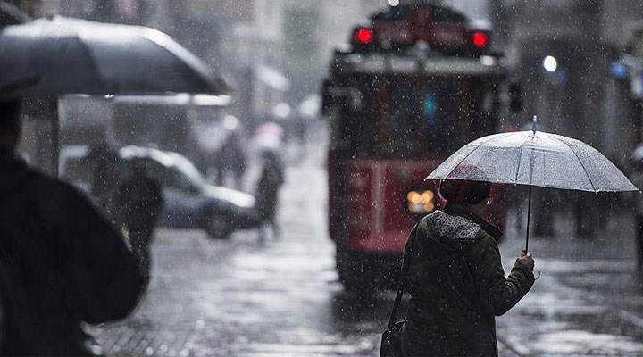 AKOM'dan İstanbul için 5 günlük yağış uyarısı