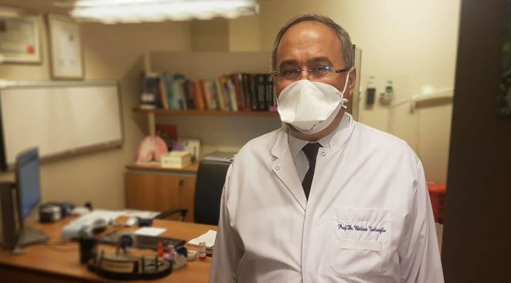 Koronavirüsü yenen Prof. Dr. Tutluoğlu'ndan maske uyarısı