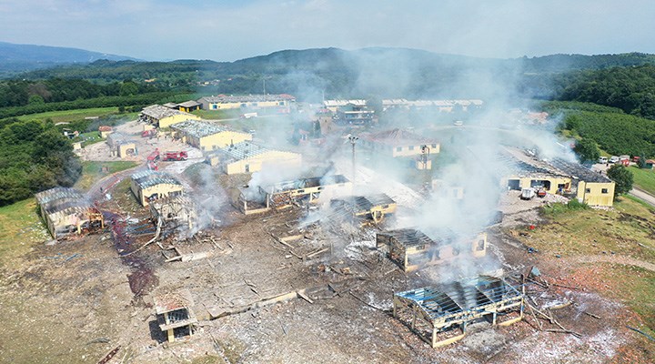 Sakarya'da havai fişek fabrikasında patlama: 4 kişi yaşamını yitirdi