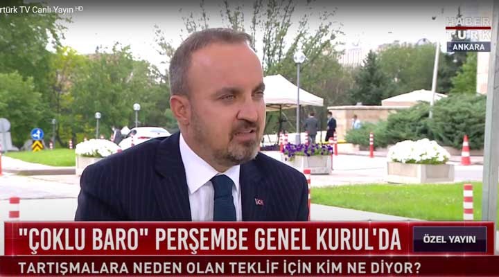 AKP’li Bülent Turan, baro başkanları için “Artistlik yaptılar” dedi!