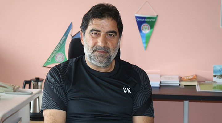 Çaykur Rizespor Teknik Direktörü Ünal Karaman istifa etti