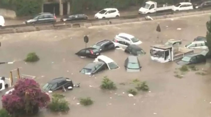 İtalya'nın Palermo kentinde sel felaketi: 2 ölü