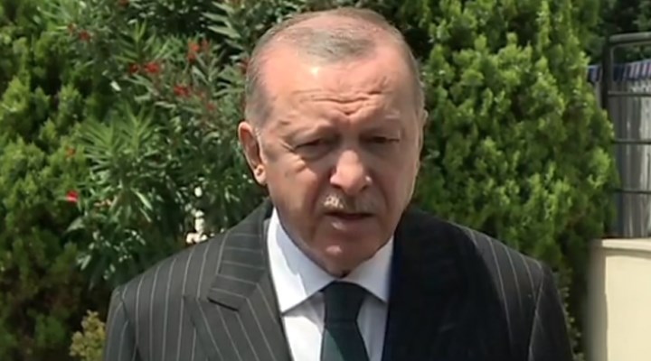 Erdoğan: Ayasofya'da bin ila bin 500 civarında bir cemaat oluşabilecek