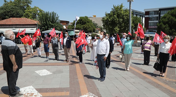 Gaziemir’de Lozan Antlaşması kutlamalarına polis engeli